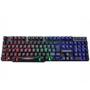 Teclado Gamer Semi Mecânico Led Usb Abnt2 KM-52 RGB - KMEX Imagem de Teclado Gamer Semi Mecânico Led Usb Abnt2 KM-52 RGB