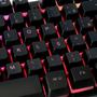 Imagem de Teclado Gamer Semi Mecânico USB LED RGB Antighost Iluminado Abnt2 Computador PC Notebook