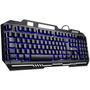 Imagem de Teclado gamer shield abnt2 multimidia led azul 1.8 metros usb - gt600