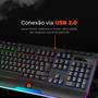 Teclado gamer spectral light anti-ghosting rgb geonav Imagem de Teclado gamer spectral light anti-ghosting rgb geonav