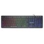 Imagem de Teclado Gamer SteamPunk LED Teclas Iluminadas Anti Ghosting KM76 KMEX