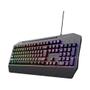 Imagem de Teclado Gamer Trust GXT 836 Evocx, USB 2.0, US, Preto - 24722