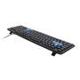 Imagem de Teclado Gamer USB ABNT2 Preto e Azul Knup KP-2002