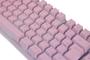 Imagem de Teclado Gamer Usb Semi Mecânico Prismatic Com Led Multicolor Oex Tc205 PINK