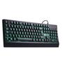 Imagem de Teclado Gamer Vinik VX Defender, LED 7 Cores, USB, Teclas Multimídia, ABNT2, Preto - GT300