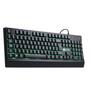 Imagem de Teclado gamer vx gaming defender abnt2 multimidia led 7 cores 1.8 metros usb - gt300