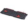 Imagem de Teclado Gamer Vx Gaming Dragon V2 Abnt2 1.8m Preto Com Vermelho - Gt100