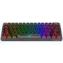 Imagem de Teclado Gaming Mecanico Redragon K617CTB-RGB Ingles USB-C com Backlight RGB - Preto