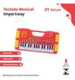 Imagem de Teclado Infantil 31 Teclas Brinquedo Piano Musical Reproduz e Grava Importway BW104