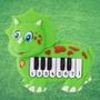 Imagem de Teclado Infantil Baby Dinossauro à Pilha Art Brink