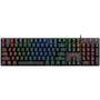 Imagem de Teclado Jogos Redragon Shrapnel K589Rgb Inglês Com Fio Switch Vermelho