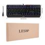 Imagem de Teclado Leshp USB Office Mechanical Wired Gaming com LED B