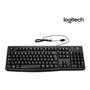 Imagem de Teclado logitech k120  com fio usb preto