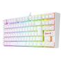 Imagem de Teclado Magnetico Kumara Pro K552W Rgb Switch Brown - Branco