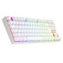 Imagem de Teclado Magnetico Kumara Pro K552W Rgb Switch Red - Branco
