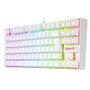 Imagem de Teclado Magnetico Kumara Pro K552W Rgb Switch Red - Branco