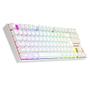 Imagem de Teclado Magnetico Kumara Pro K552W Rgb Switch Red - Branco