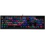 Imagem de Teclado Mecânico 107 Teclas Qwerty Rgb Portugues Abnt2 Dn201