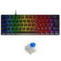 Imagem de Teclado Mecânico 60% Outemu Blue Led Tecla Removível