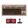 Teclado Mecânico 8BitDo C64, Bluetooth, 2.4G, USB-C - 85HA03 Imagem de Teclado Mecânico 8BitDo C64, Bluetooth, 2.4G, USB-C - 85HA03