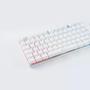 Imagem de Teclado mecanico a+ plus tech barak branco led white switch blue 