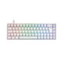 Imagem de Teclado Mecânico Akko 3068S Branco Switch Akko Pink Abnt2