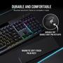 Imagem de Teclado mecânico com fio Corsair K70 RGB PRO QWERTY preto