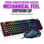 Imagem de Teclado Mecânico com Fio - RGB Rainbow - Para PC e Laptop