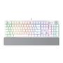 Imagem de Teclado Mecanico Fantech Maxpower MK853 V2, RGB, Switch Azul, Branco, MK853V2-WE-BE