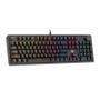 Imagem de Teclado Mecanico Fantech Maxpower MK853 V2, RGB, Switch Vermelho, Preto, MK853V2-BK-RD