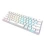 Imagem de Teclado Mecânico Gamer 60% Gamdias Hermes E3 RGB Branco Switch Gamdias Blue ANSI - E3 RGB WH BLUE