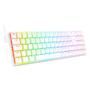 Imagem de Teclado mecanico gamer ashe pro rgb switch brown redragon k626p-kbs-w branco