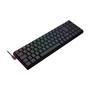 Imagem de Teclado Mecanico Gamer Ashe Rgb Preto Switch Marrom Abnt2