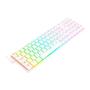 Imagem de Teclado mecanico gamer ashe rgb switch brown redragon k626-kb-w branco