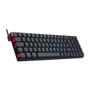 Imagem de Teclado mecanico gamer ashe rgb switch red redragon k626-kb-b preto