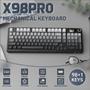 Teclado Mecânico Gamer Bluetooth 2.4g Attack Shark X98pro Imagem de Teclado Mecânico Gamer Bluetooth 2.4g Attack Shark X98pro