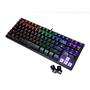 Imagem de Teclado Mecânico Gamer Bright Compact, LED, Switch Blue, US - GTC559