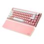 Imagem de Teclado Mecânico Gamer Cooler Master CK721, RGB, Bluetooth, Switch Red, Sakura Edition, layout 65%, Rosa - CK-721-SKTR2-US