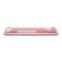 Imagem de Teclado Mecânico Gamer Cooler Master CK721, RGB, Bluetooth, Switch Red, Sakura Edition, layout 65%, Rosa - CK-721-SKTR2-US