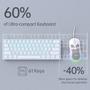 Imagem de Teclado Mecânico Gamer DIERYA DK61SE 60% - Switch Azul