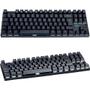 Imagem de Teclado Mecanico Gamer Dn200 Luz Led Rgb Qwerty Switch Blue