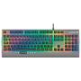 Imagem de Teclado Mecânico Gamer Fortrek Cruiser, RGB, Switch KRGD Crystal, ABNT2, Dark Grey - 70549