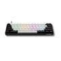 Imagem de Teclado Mecânico Gamer Gamdias Aura GK2 Branco e Preto Switch Azul ABNT2