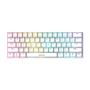 Imagem de Teclado mecanico gamer hermes e3 rgb branco switch brown