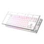 Imagem de Teclado Mecânico Gamer Husky Sled, TKL, Branco, ABNT2, RGB, Switch Gateron G Pro Brown - HTG500BRMA