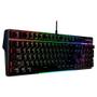 Teclado Mecânico Gamer HyperX Alloy MKW100, RGB, Switch Red, Full Size, US, Preto - 4P5E1AAABA Imagem de Teclado Mecânico Gamer HyperX Alloy MKW100, RGB, Switch Red, Full Size, US, Preto - 4P5E1AAABA