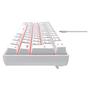 Imagem de Teclado Mecânico Gamer Hyrax Thunder HCK61, LED Vermelho, Switch Red, 100% anti-ghosting, ABNT2 - HCK61W-RED-LED
