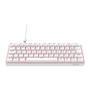 Imagem de Teclado Mecânico Gamer Hyrax Thunder HCK61, LED Vermelho, Switch Red, 100% anti-ghosting, ABNT2 - HCK61W-RED-LED