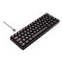 Imagem de Teclado Mecânico Gamer Hyrax Thunder HCK61, LED Vermelho, USB-C, Switch Blue, 100% anti-ghosting, ABNT2 - HCK61B-BLUE-LED