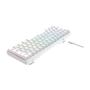 Teclado Mecânico Gamer Hyrax Thunder HCK61, RGB, Switch Red, 100% anti-ghosting, ABNT2, Branco - HCK61W-RED-RGB Imagem de Teclado Mecânico Gamer Hyrax Thunder HCK61, RGB, Switch Red, 100% anti-ghosting, ABNT2, Branco - HCK61W-RED-RGB